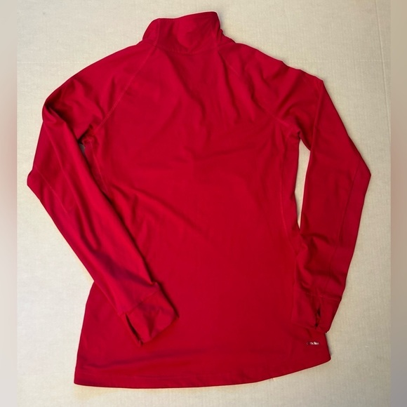 Adidas Climate women’s pullover active wear qtr zip long sleeve top Sz-M. Y13 - Picture 6 of 10